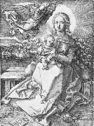 Albrecht Durer Madonna Crowned by an Angel oil painting artist